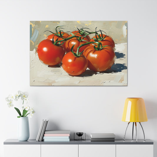 Rustic Tomatoes: A Garden's Treasure