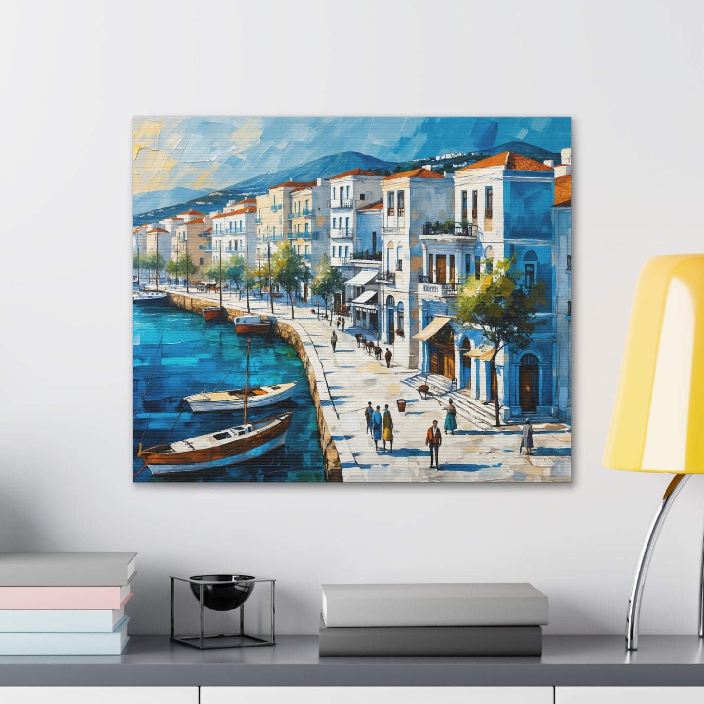 Mediterranean Promenade: Life by the Sea