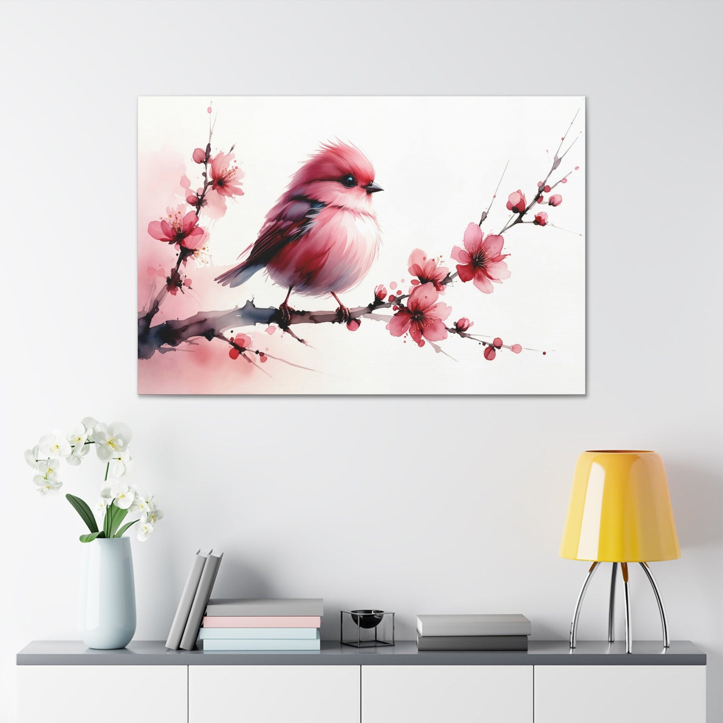 Feathered Harmony In Bloom 3K7N2