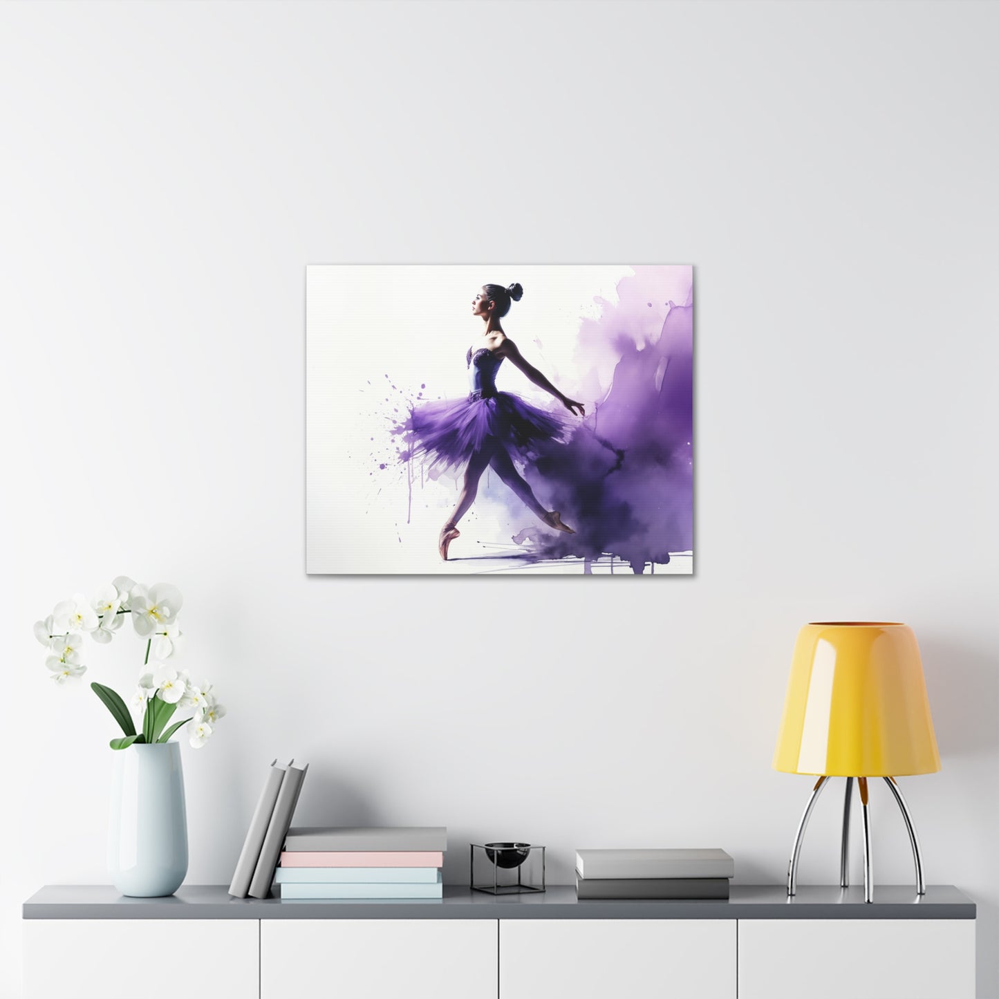 Violet Elegance: The Leap of Grace