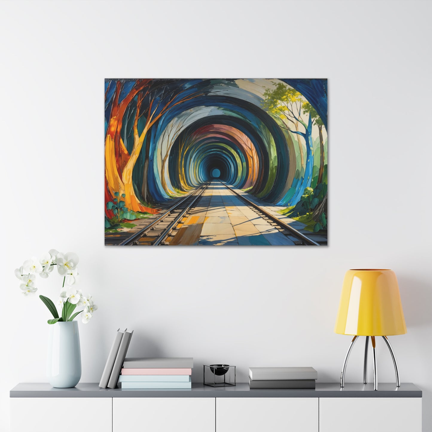 Spectrum Tunnel: A Path Through Color