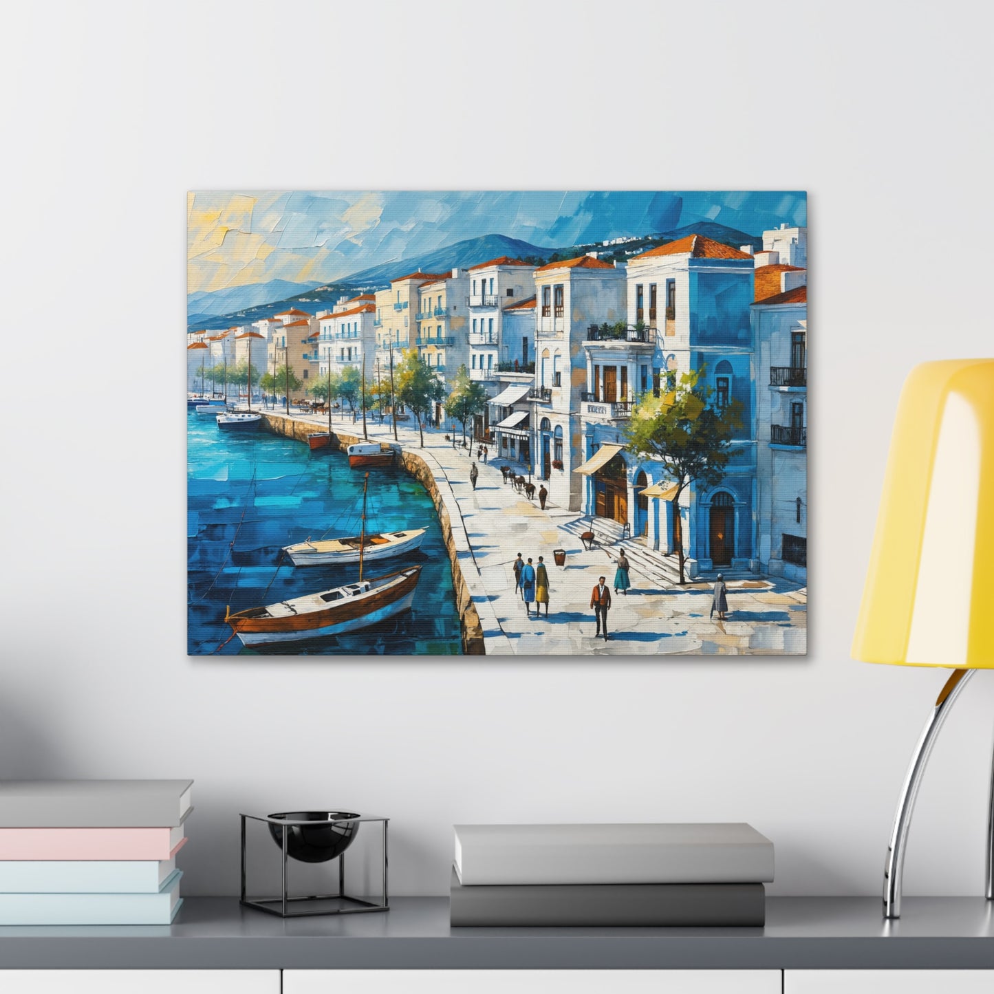 Mediterranean Promenade: Life by the Sea