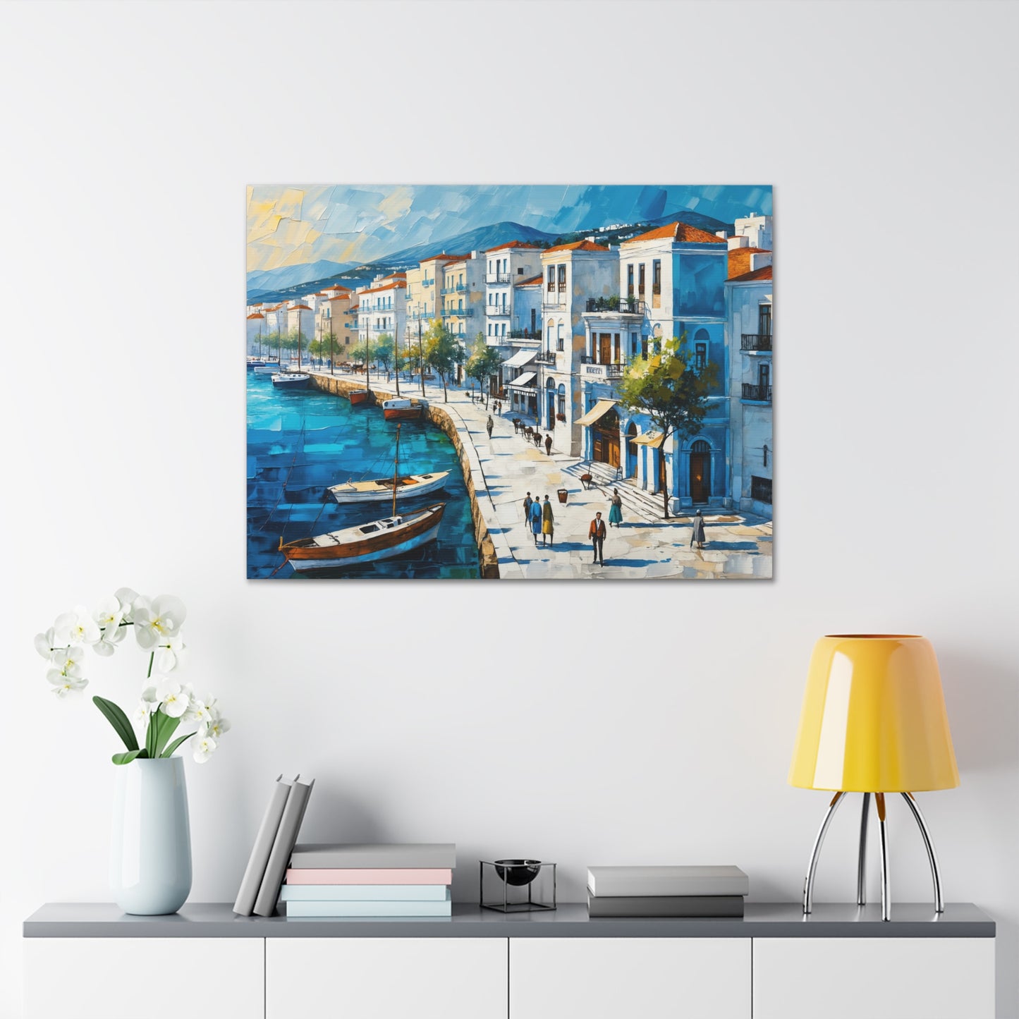 Mediterranean Promenade: Life by the Sea