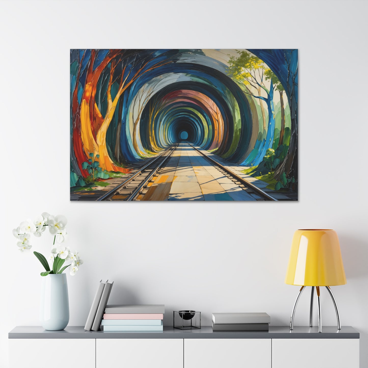 Spectrum Tunnel: A Path Through Color