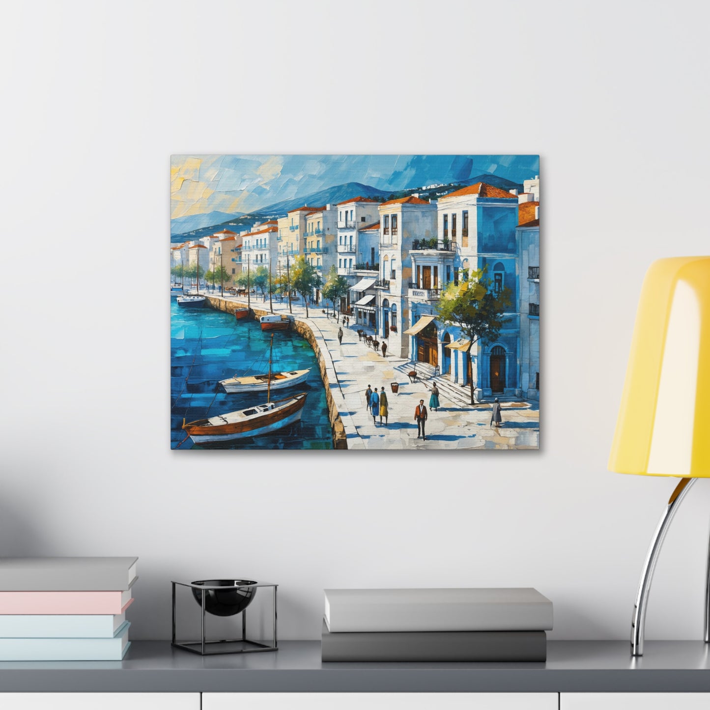 Mediterranean Promenade: Life by the Sea