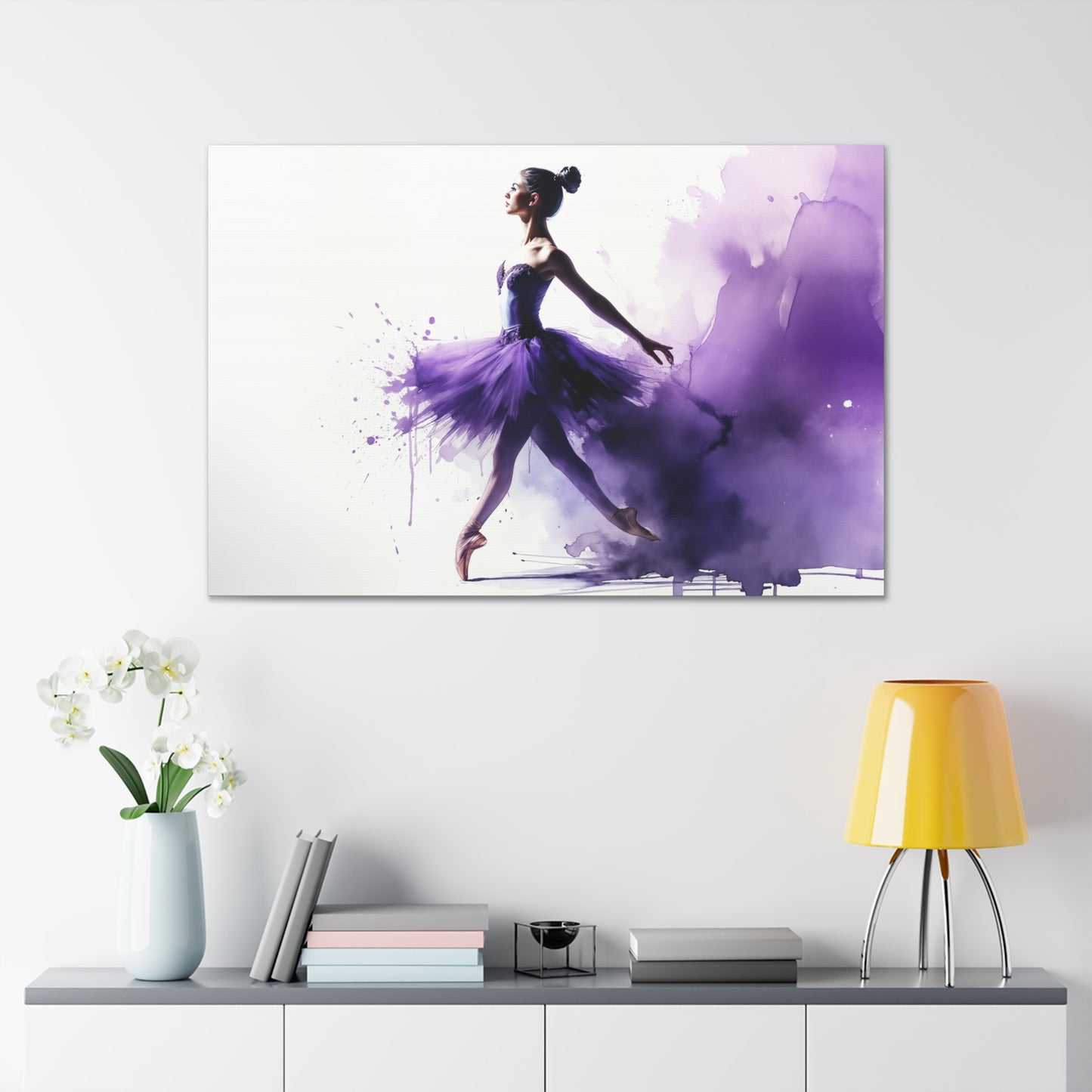 Violet Elegance: The Leap of Grace