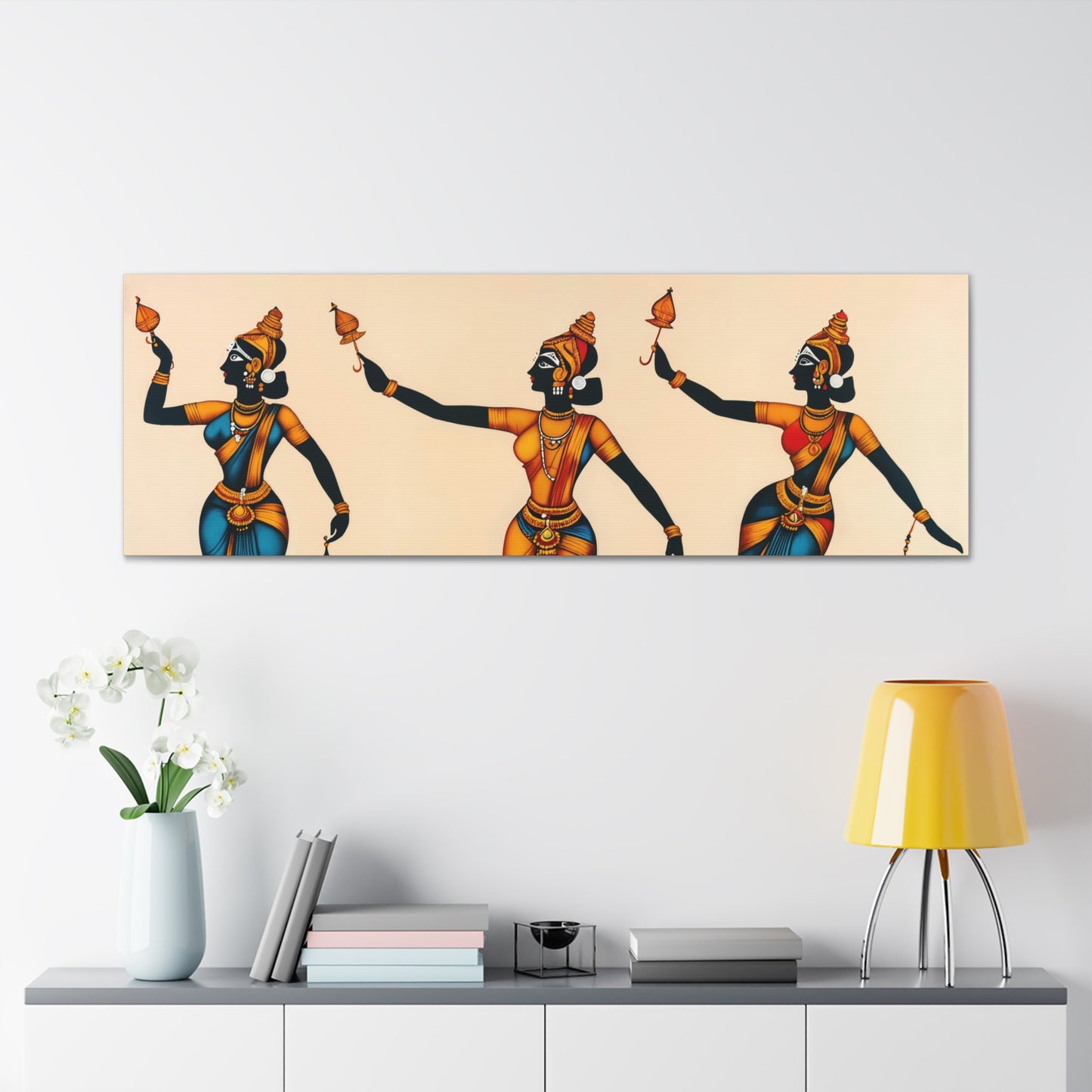 Temple Dancers in Harmony