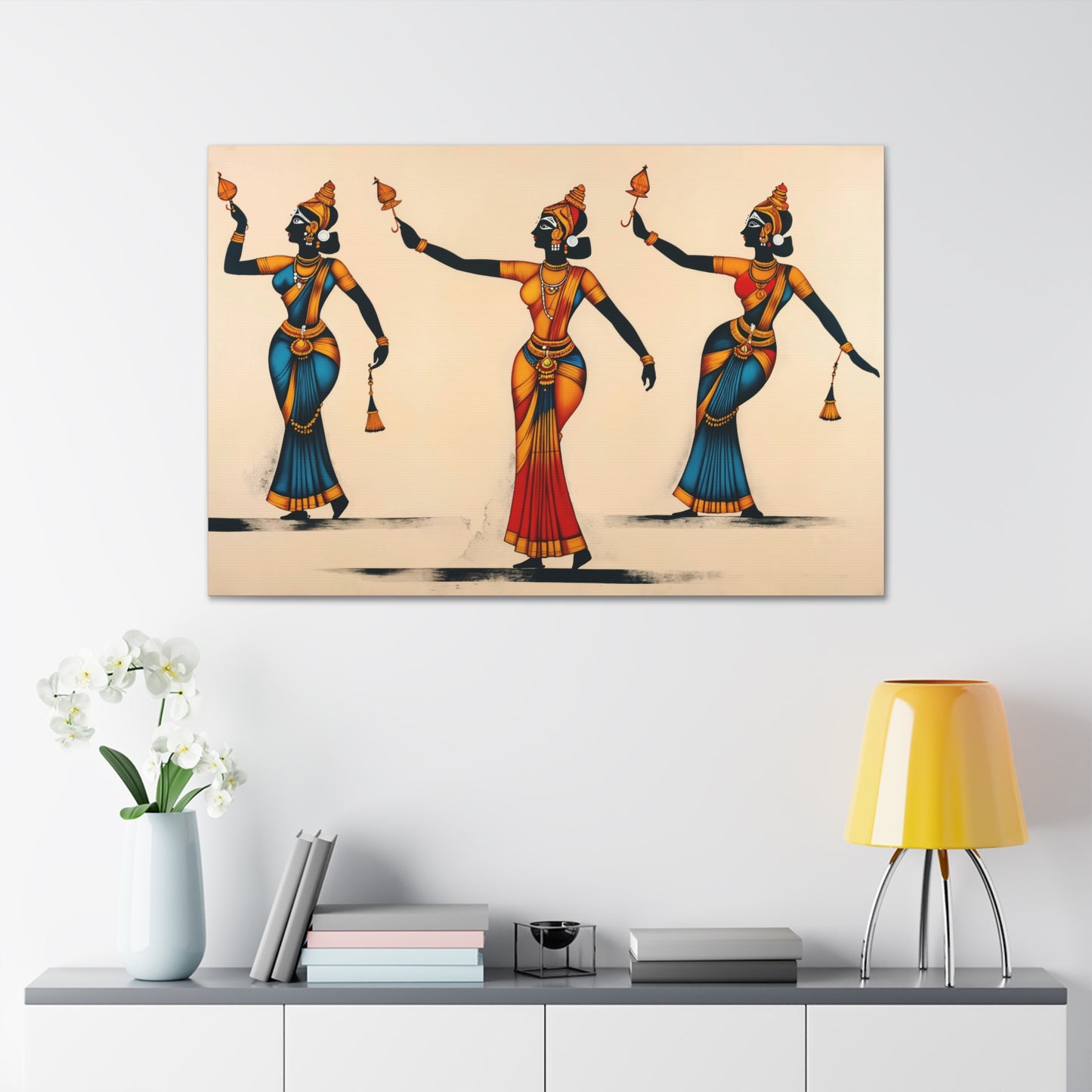 Temple Dancers in Harmony