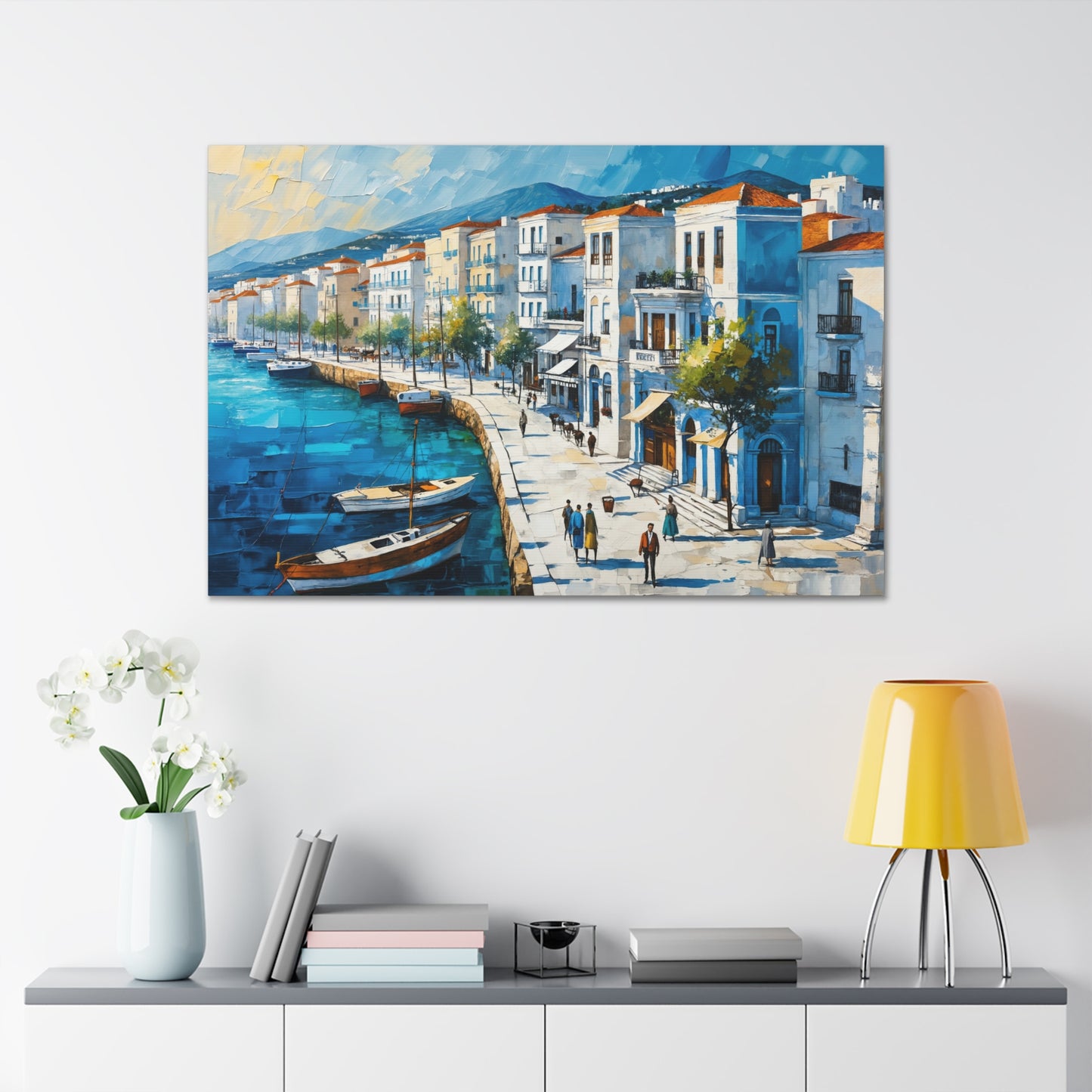 Mediterranean Promenade: Life by the Sea