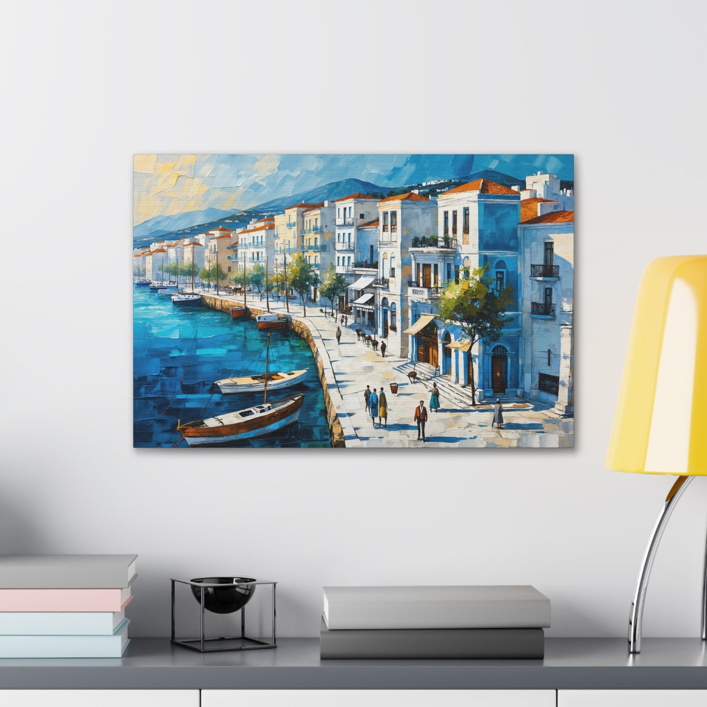 Mediterranean Promenade: Life by the Sea