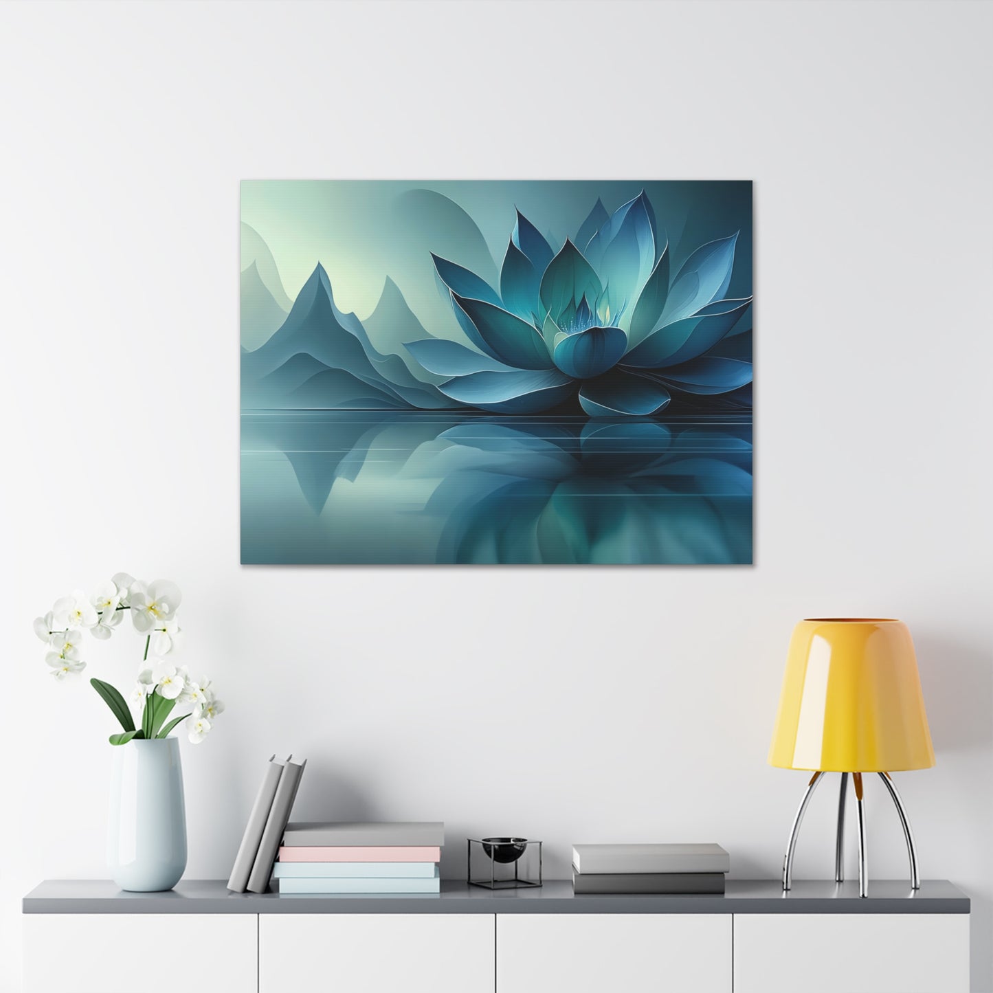 A Lotus Blooming In Still Waters 4H7J2