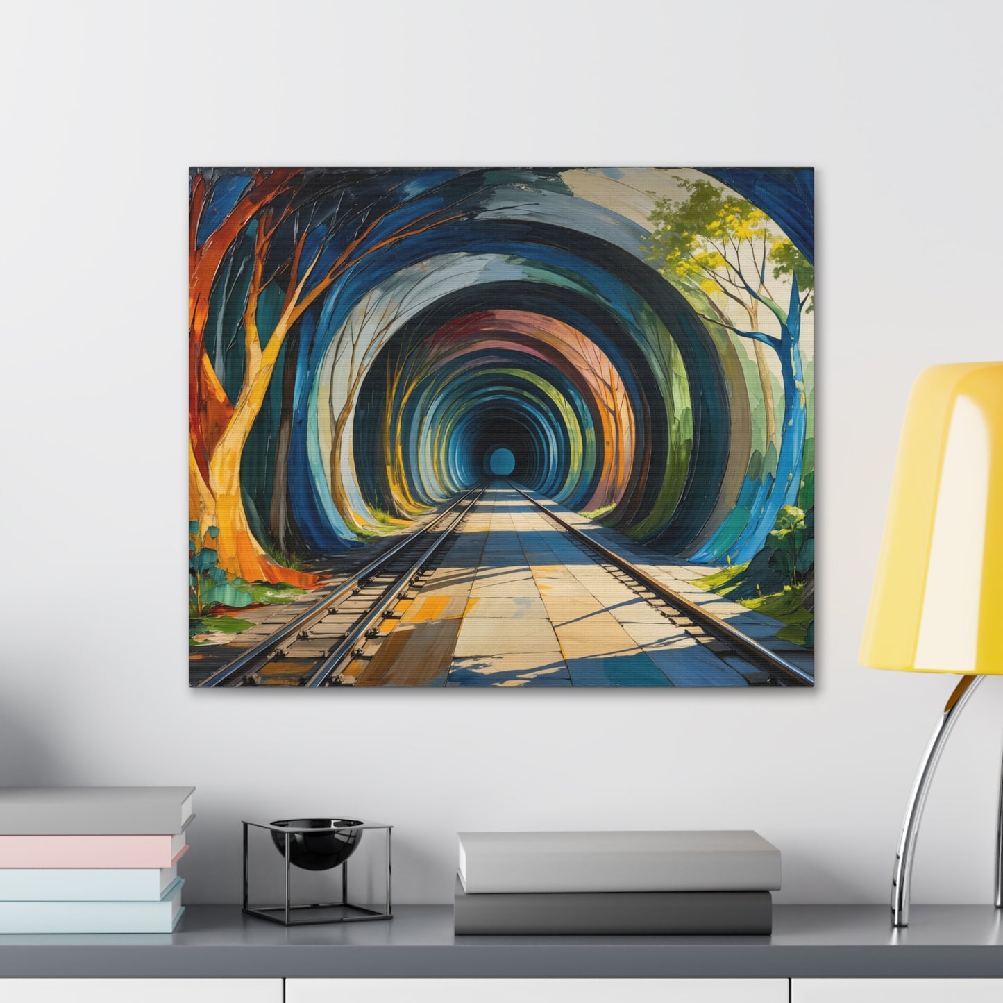 Spectrum Tunnel: A Path Through Color