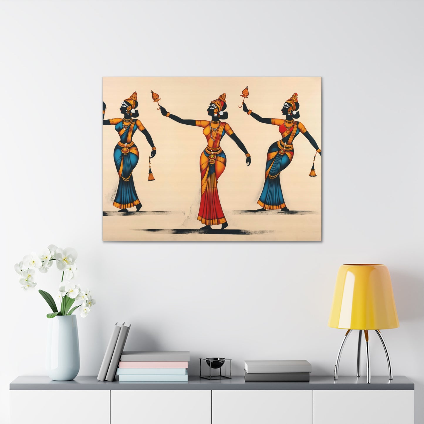 Temple Dancers in Harmony